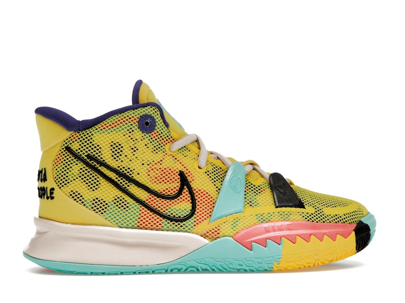 Nike Kyrie 7 1 World 1 People Electric Yellow (GS)