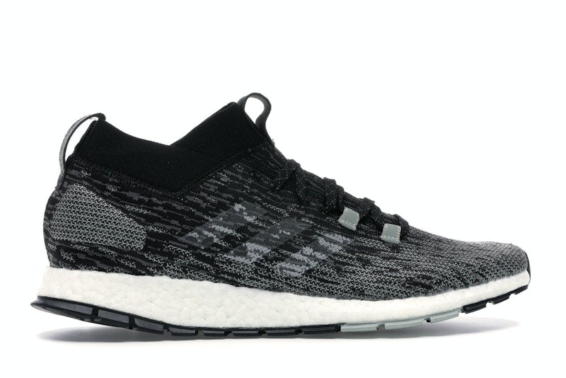adidas Pureboost RBL Core Black Grey Two