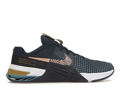 Nike Metcon 8 Armory Navy Obsidian Cerulean Arctic Orange