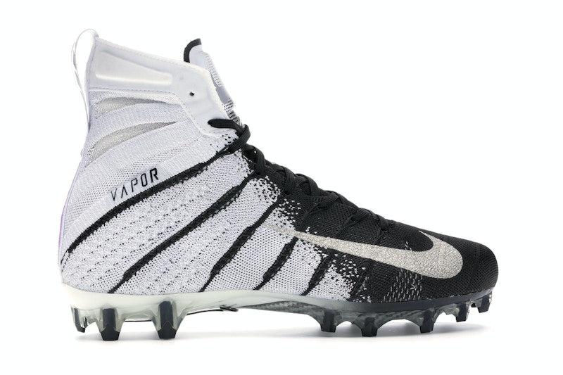 Nike Vapor Untouchable 3 Elite Flyknit Black White Silver