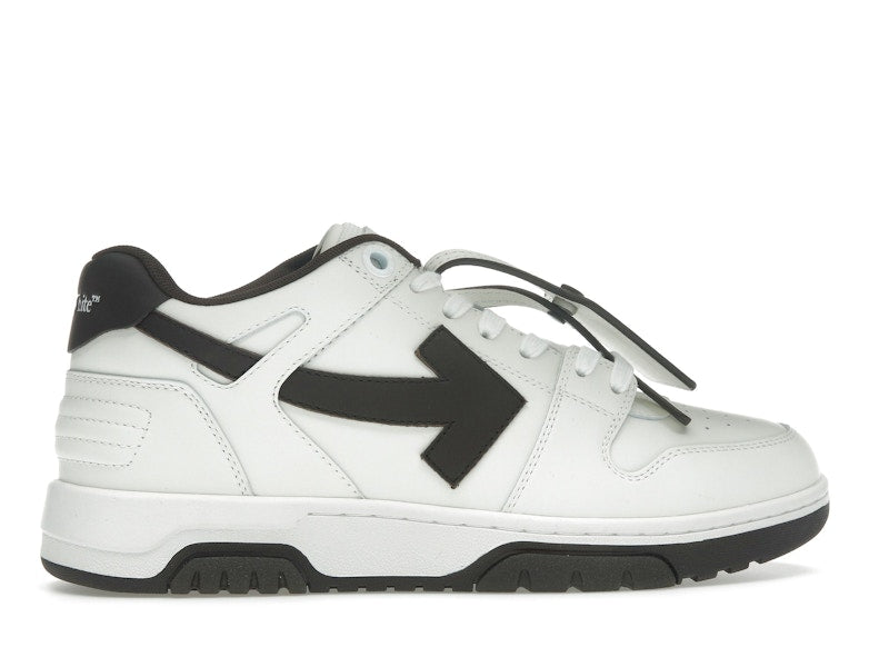 OFF-WHITE Out Of Office OOO Low Tops White Brown