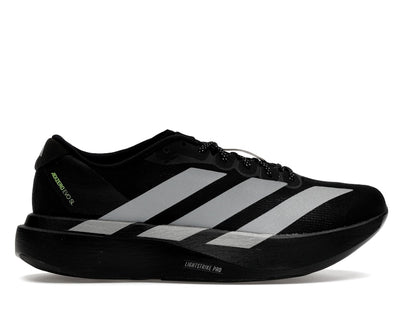 adidas Adizero Evo SL Black Silver Metallic Signal Green