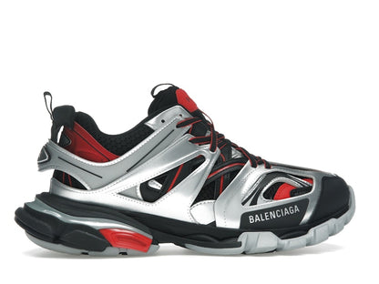 Balenciaga Track Black Red White Silver
