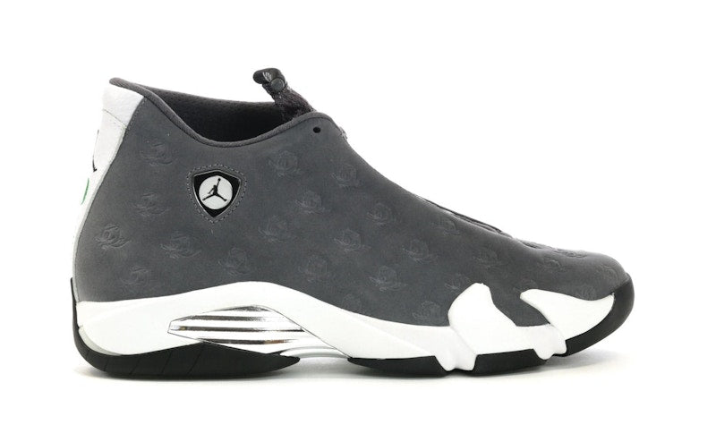 Jordan 14 Retro Oregon Ducks PE Grey