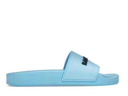 Balenciaga Pool Slide Blue Sky (Womens)