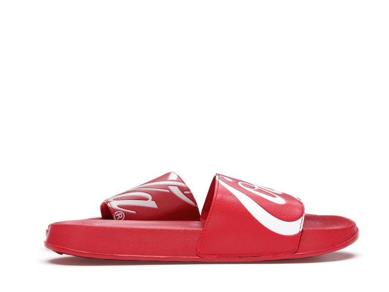 Kith Logo Slides Coca Cola Red