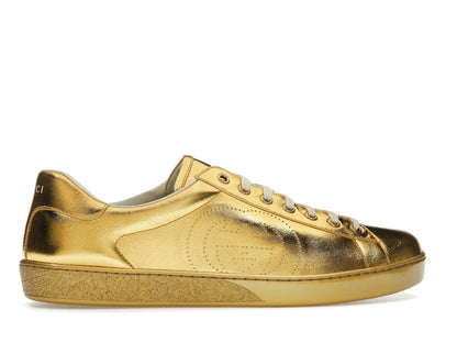Gucci Ace Metallic Gold