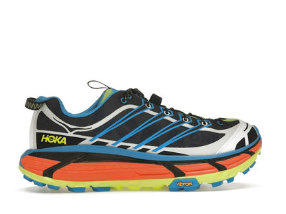 Hoka One One Mafate Three2 Black Diva Blue