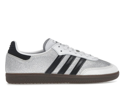 adidas Samba OG Rhinestone Crystal White Silver (Women's)