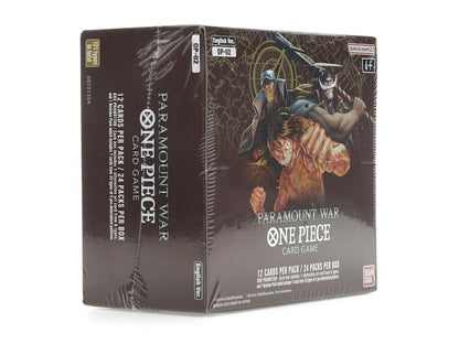 Bandai One Piece Card Game Paramount War Booster Box (OP-02) (English)
