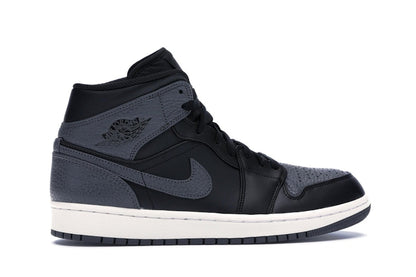 Jordan 1 Retro Mid Black Dark Grey
