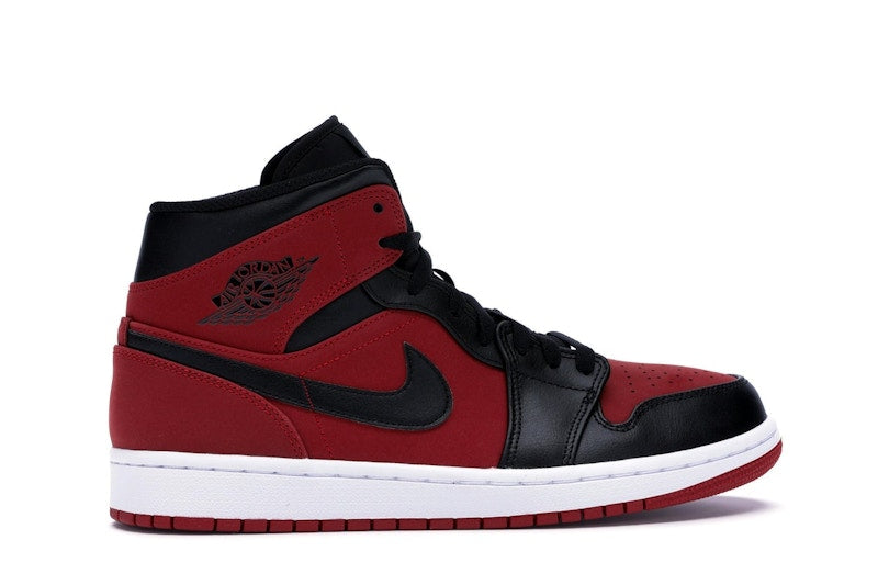 Jordan 1 Mid Gym Red Black