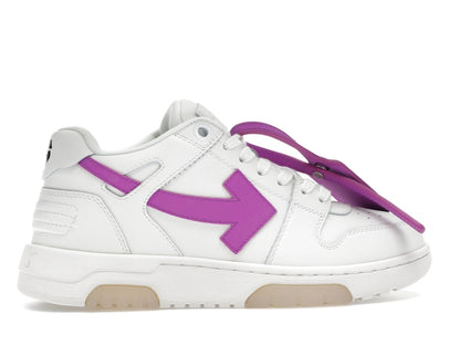 OFF-WHITE Out Of Office OOO Low Tops White Purple (Women's)