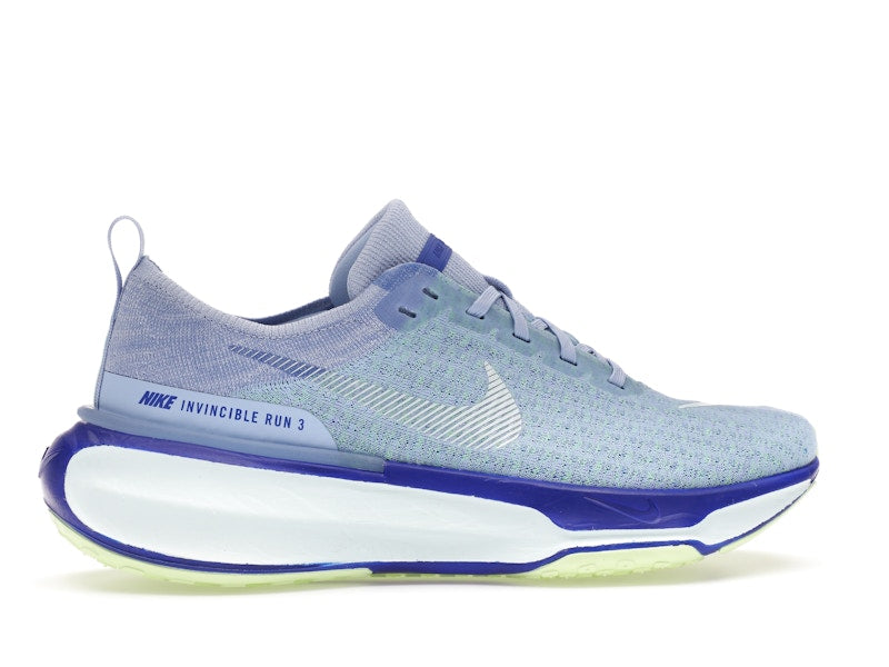 Nike Invincible Run 3 Aluminum Racer Blue Barely Volt Glacier Blue