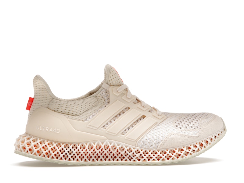 adidas Ultra 4D Wonder White Impact Orange