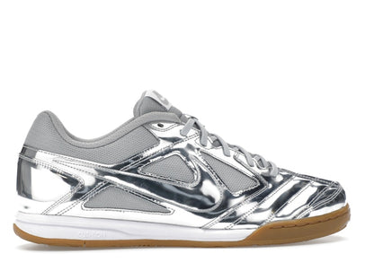 Nike Gato LV8 Metallic Silver White Gum Light Brown