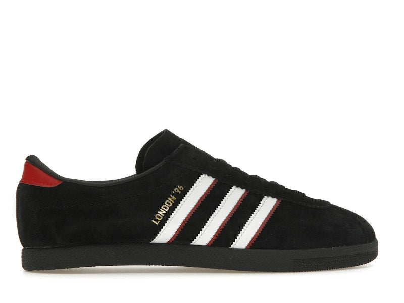 adidas London 96 Core Black Better Scarlet