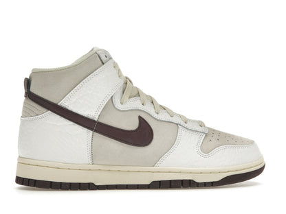 Nike Dunk High Light Orewood Brown Burgundy Crush (Women's)