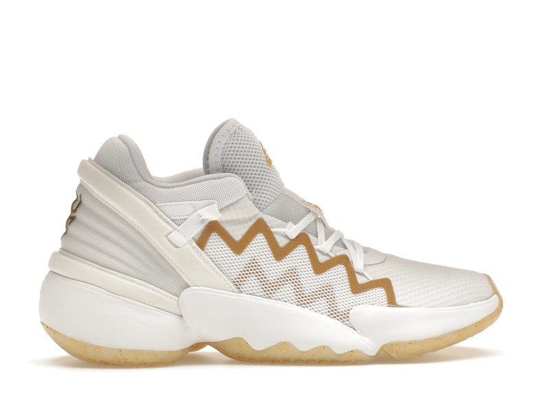 adidas D.O.N. Issue #2 White Gold Metallic
