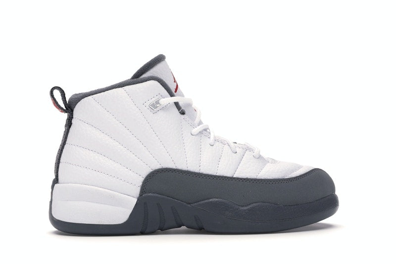 Jordan 12 Retro White Dark Grey (PS)