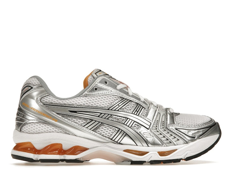 ASICS Gel-Kayano 14 White Pure Sliver Orange