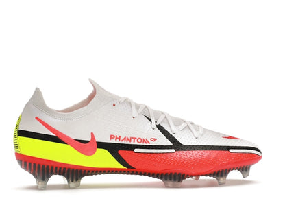 Nike Phantom GT2 Elite FG White Volt Black Bright Crimson