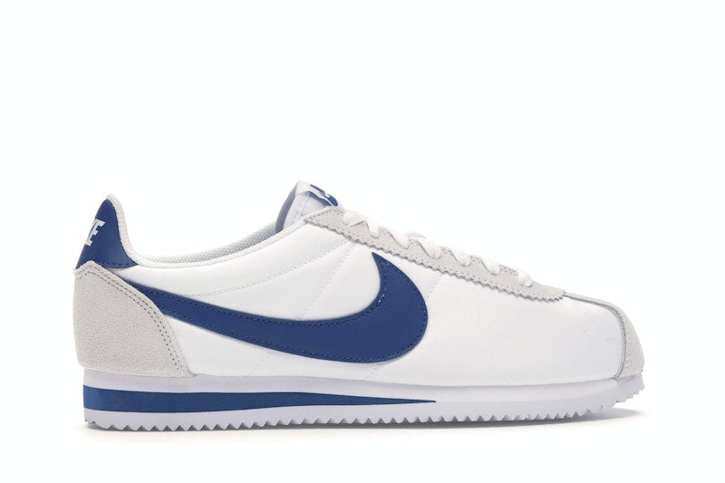 Nike Classic Cortez Nylon White Gym Blue