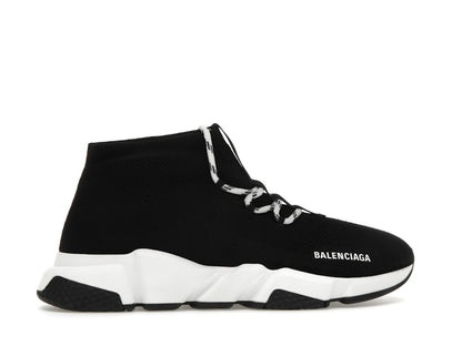 Balenciaga Speed Lace Up Black White (Women's)