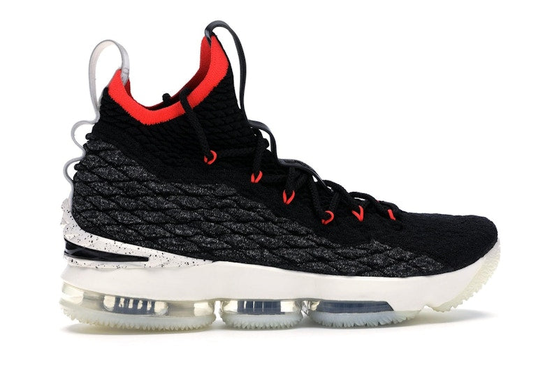 Nike LeBron 15 Black Bright Crimson