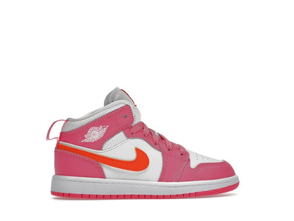 Jordan 1 Mid Pinksicle Safety Orange (PS)