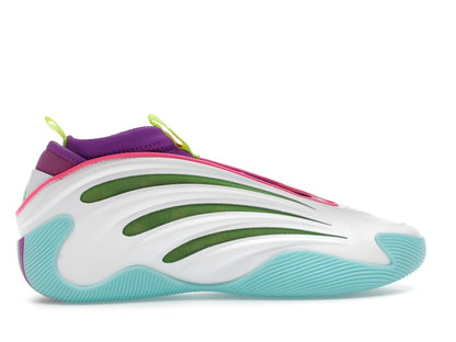 adidas Harden Vol. 9 Jalen Williams White Lucid Lime Pink