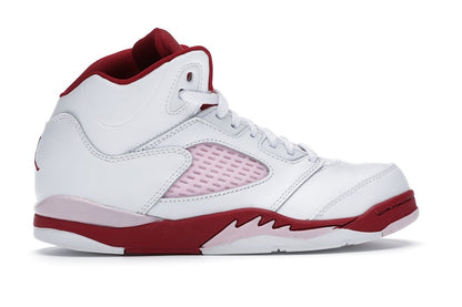 Jordan 5 Retro White Pink Red (PS)