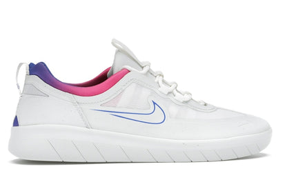 Nike SB Nyjah Free 2 Summit White Pink Blast Racer Blue