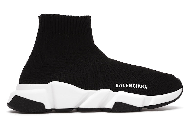 Balenciaga Speed Sneaker Black White Sole (Women's)