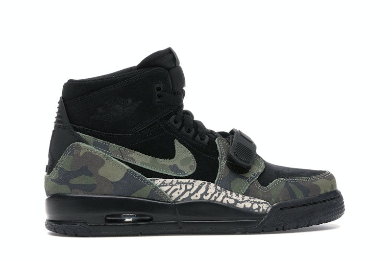 Jordan Legacy 312 Black Camo Green (GS)