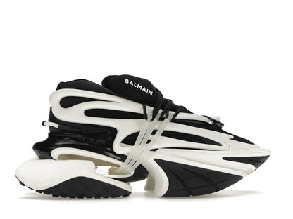 Balmain Unicorn Low-Top Black White