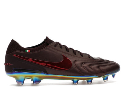 Nike Tiempo Legend 10 Elite Luxe FG Montebelluna Leather Port Wine