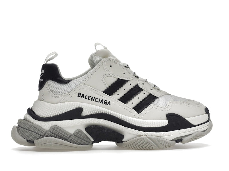 Balenciaga x adidas Triple S White Black (Women's)