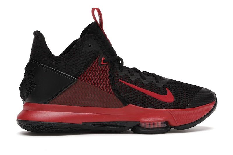 LeBron Witness 4 Black Gym Red