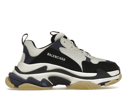 Balenciaga Triple S White Navy Black