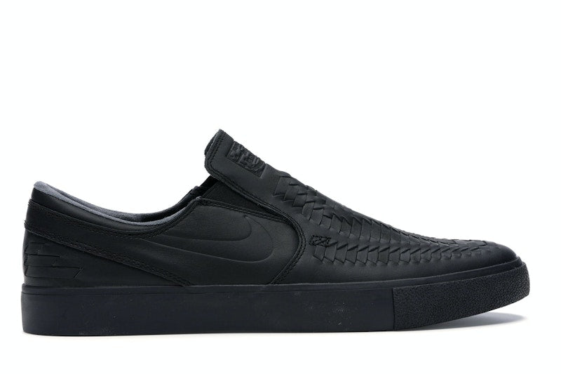 Nike SB Zoom Stefan Janoski Slip RM Crafted Woven Black
