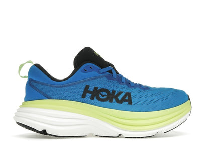 Hoka One One Bondi 8 Electric Cobalt Lettuce