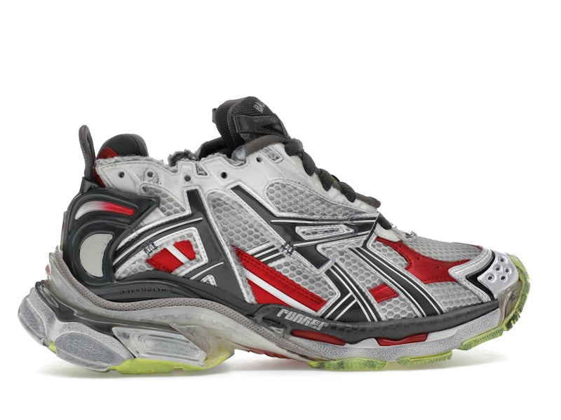 Balenciaga Runner Black White Red Neon Yellow