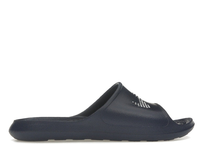 Nike Victori One Shower Slide Polka Dot Swoosh Midnight Navy