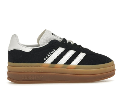 adidas Gazelle Bold Black White Gum (Women's)