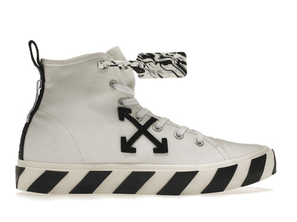 OFF-WHITE Vulcanized Mid Top White Black
