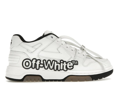 OFF-WHITE Out Of Office OOO Low Tops "Off-White" White Black