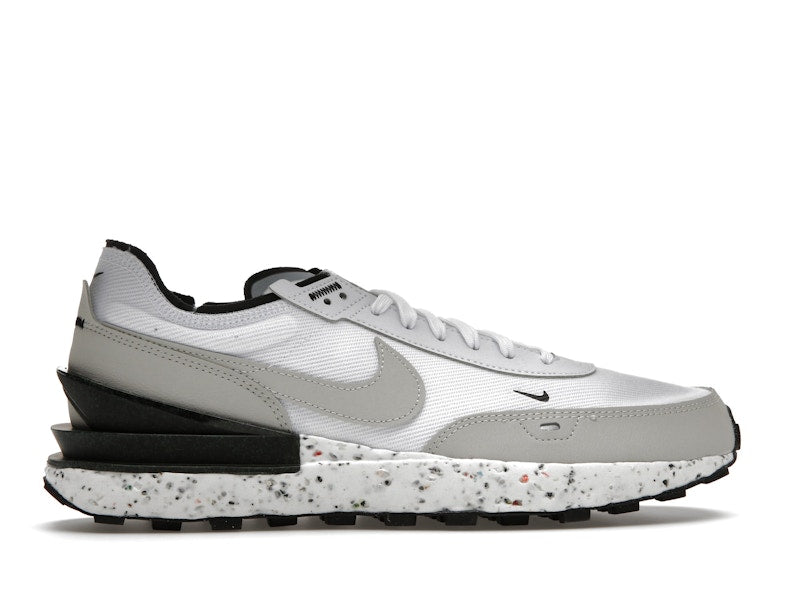 Nike Waffle One Crater White Grey Black
