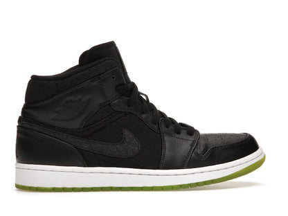 Jordan 1 Phat Black Action Green