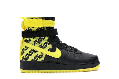 Nike SF Air Force 1 High Black Dynamic Yellow